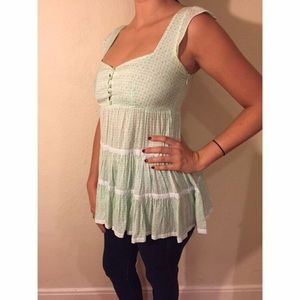 Free People Babydoll Top